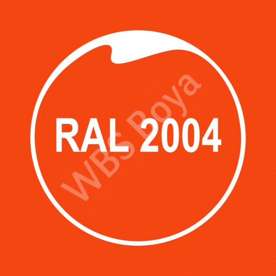 Endüstriyel Boya - Turuncu (Ral 2004) - 15 Kg.