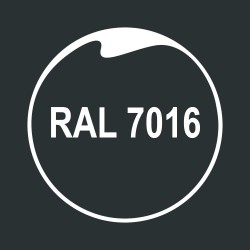 Endüstriyel Boya - Antrasit (Ral 7016) - 0,9 Kg.